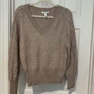 White House Black Market V-Neck Knit Sweater